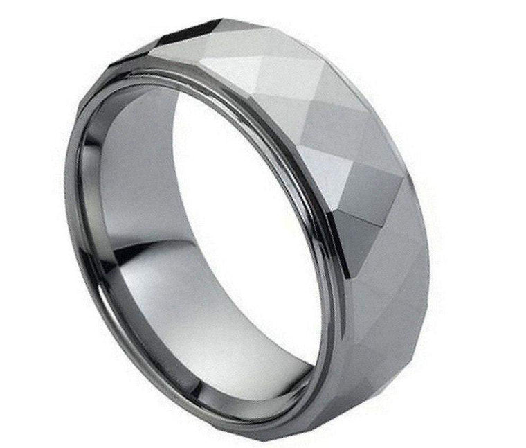 Domed Faceted with Stepped Edge