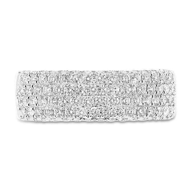 6 Row Pave Band - Pasha Fine Jewelry