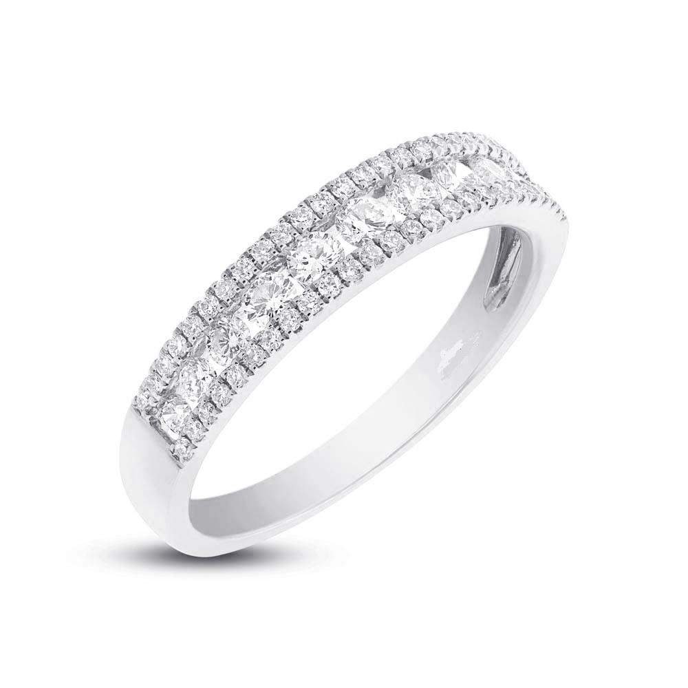 Channel and Pave Band - Pasha Fine Jewelry