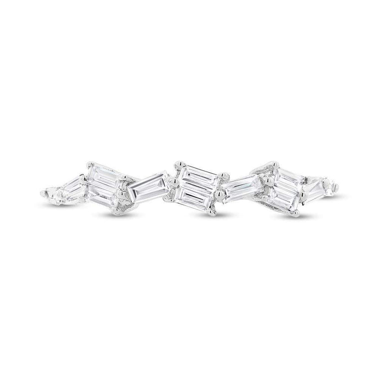 Jagged Baguette Ring - Pasha Fine Jewelry