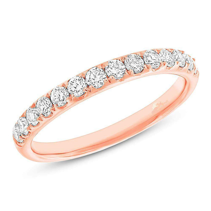 Single Row U-Pave Band - Pasha Fine Jewelry