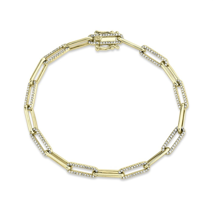 Paper Clip Bracelet - Pasha Fine Jewelry