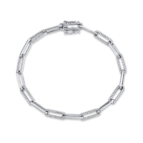 Paper Clip Bracelet - Pasha Fine Jewelry