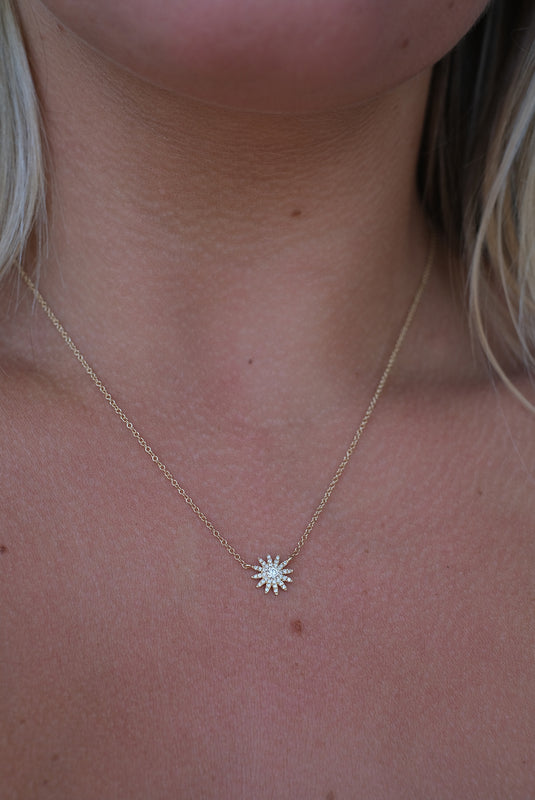 Sunburst Necklace - Pasha Fine Jewelry