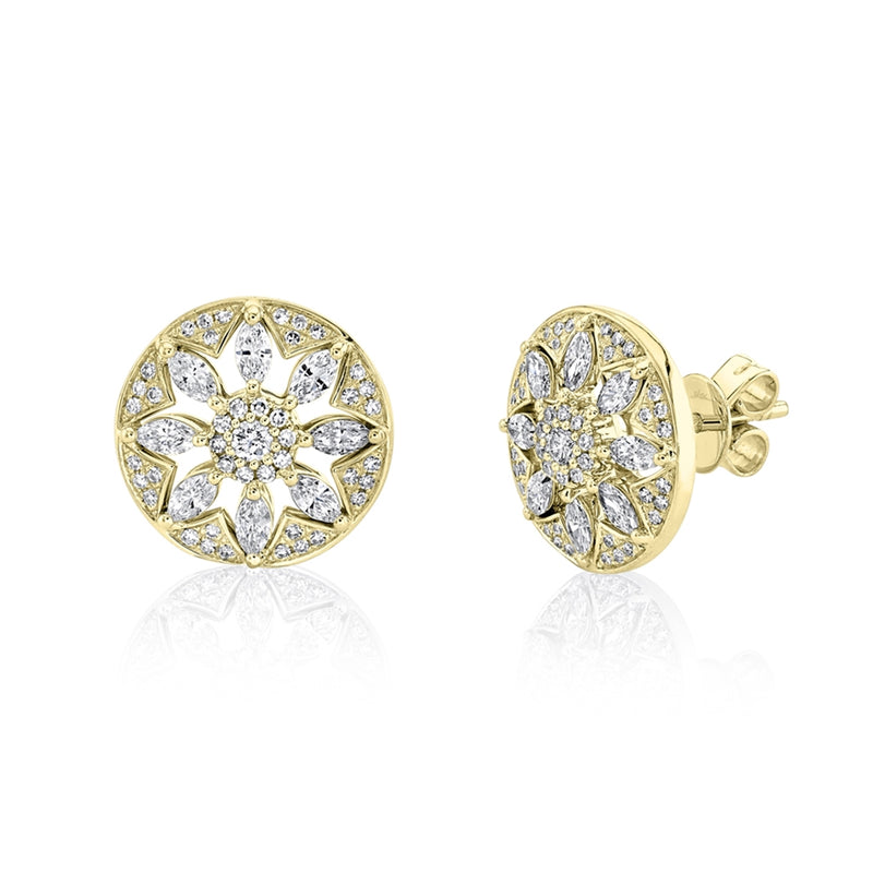 Sun Studs - Pasha Fine Jewelry