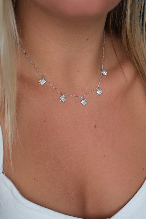 Sun Burst Necklace - Pasha Fine Jewelry