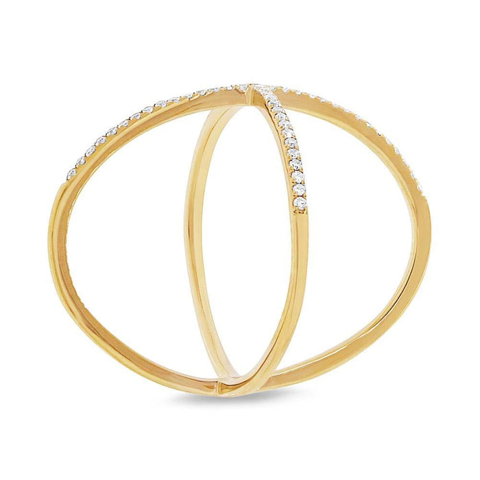 "X" Ring - Pasha Fine Jewelry
