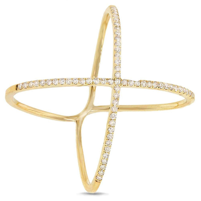 "X" Ring - Pasha Fine Jewelry