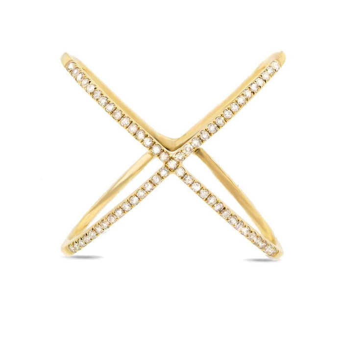 "X" Ring - Pasha Fine Jewelry