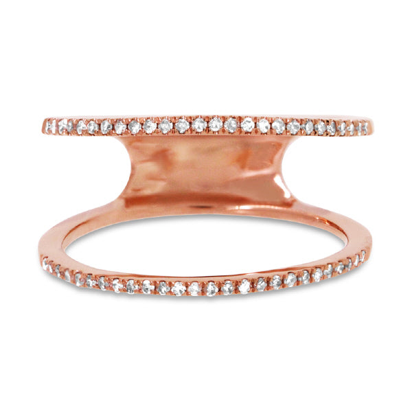 2 Row Ring - Pasha Fine Jewelry