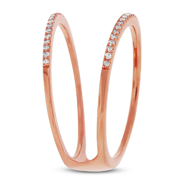 2 Row Ring - Pasha Fine Jewelry