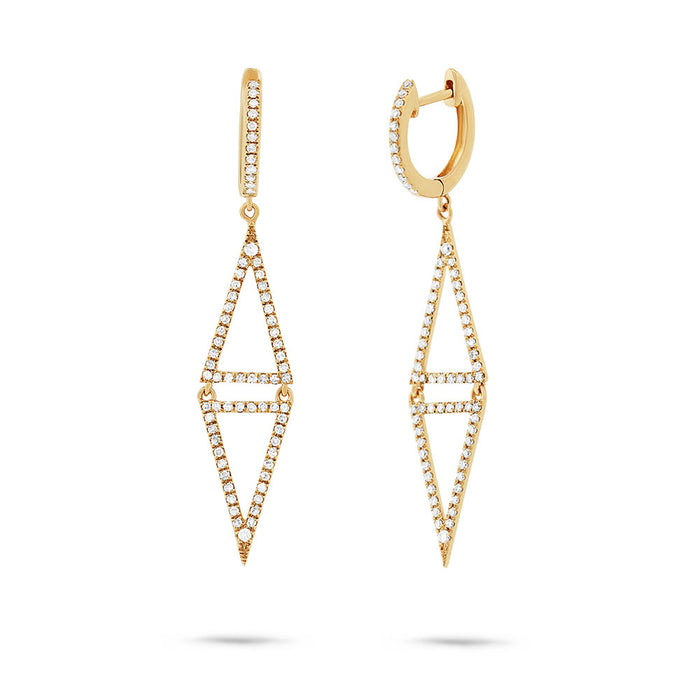 Triangle Earring - Pasha Fine Jewelry