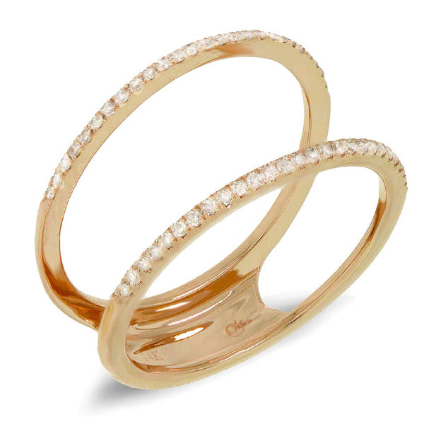 2 Row Ring - Pasha Fine Jewelry