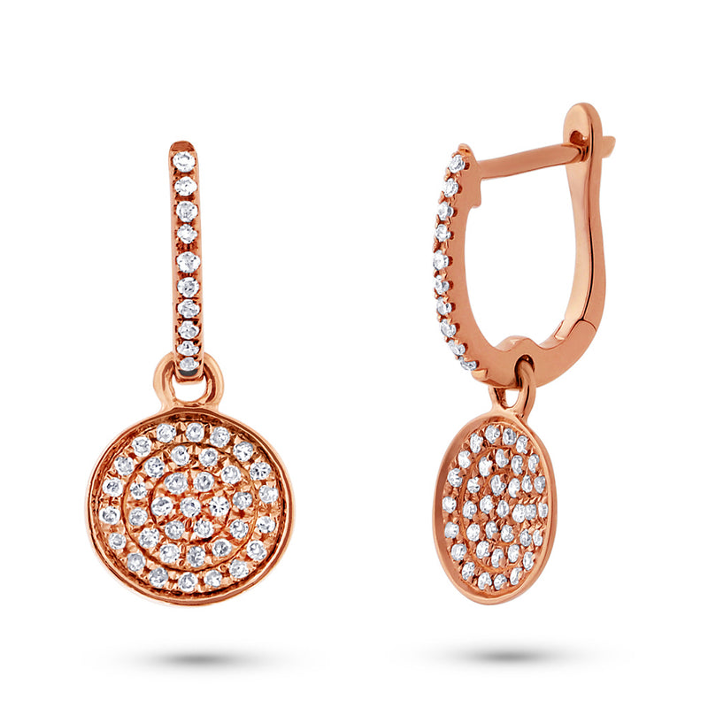 Pave Dangling Earring - Pasha Fine Jewelry