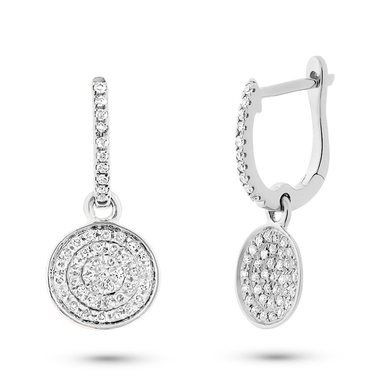Pave Dangling Earring