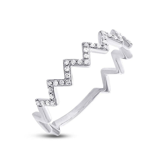 ZigZag Stackable - Pasha Fine Jewelry