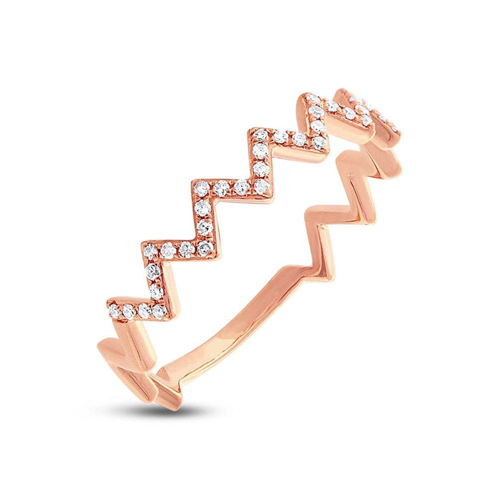 ZigZag Stackable - Pasha Fine Jewelry