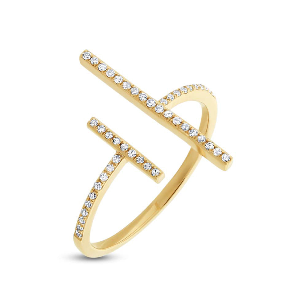 Double Bar Ring - Pasha Fine Jewelry