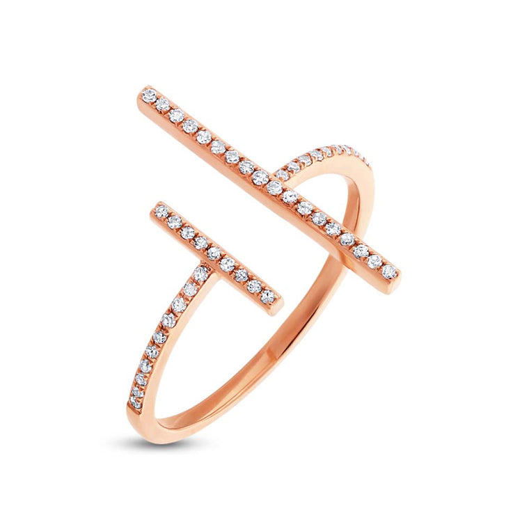 Double Bar Ring - Pasha Fine Jewelry