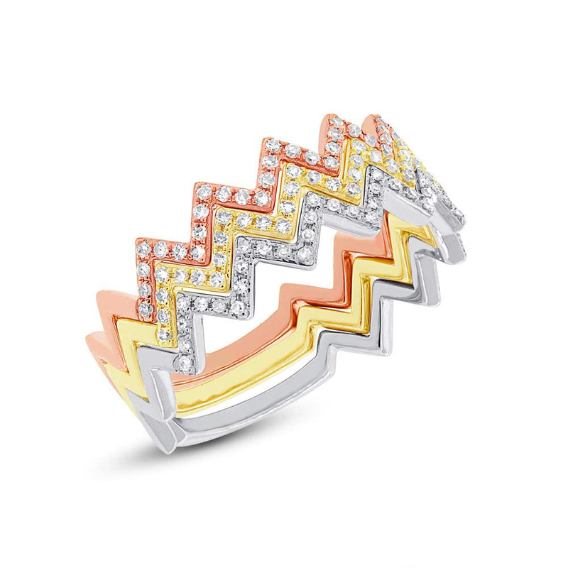 ZigZag Stackable - Pasha Fine Jewelry