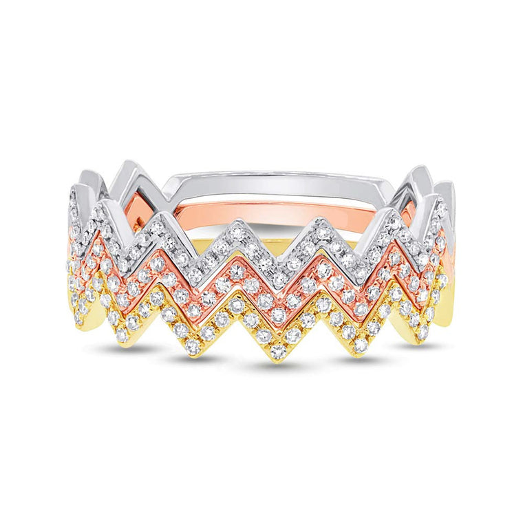 ZigZag Stackable - Pasha Fine Jewelry