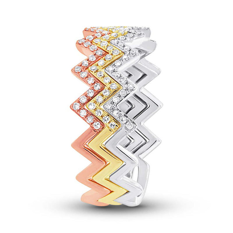 ZigZag Stackable - Pasha Fine Jewelry