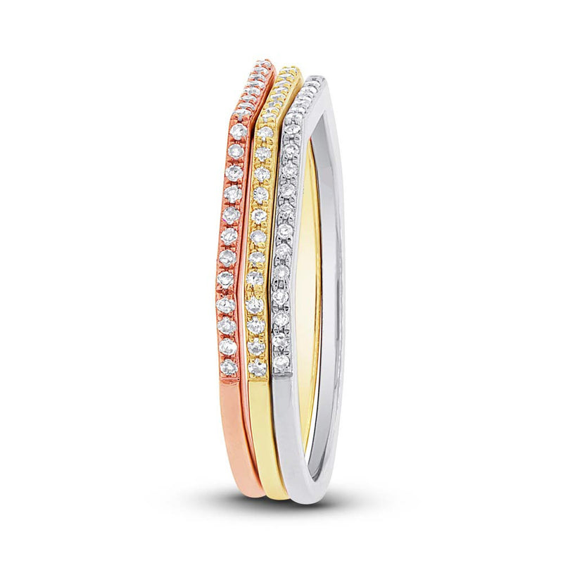 Hexagon Stackable - Pasha Fine Jewelry