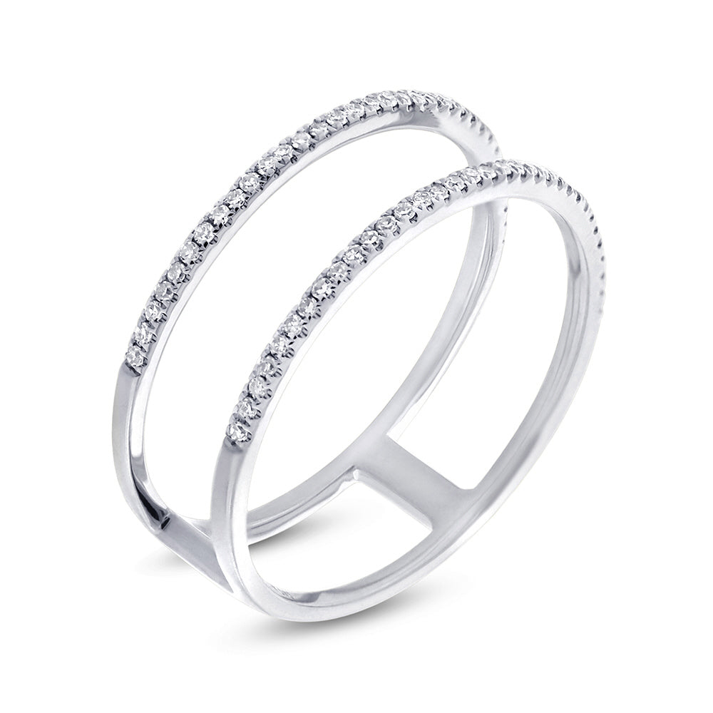 2 Row Ring - Pasha Fine Jewelry