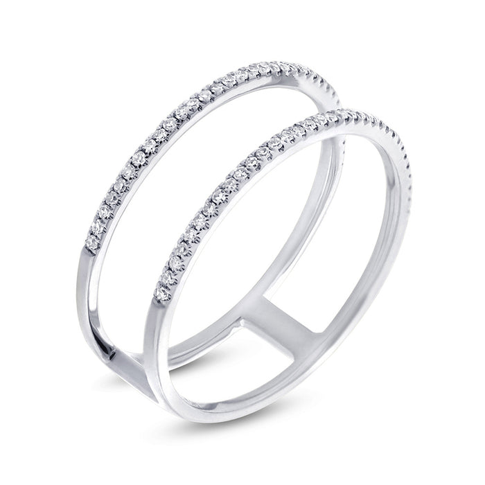 2 Row Ring - Pasha Fine Jewelry