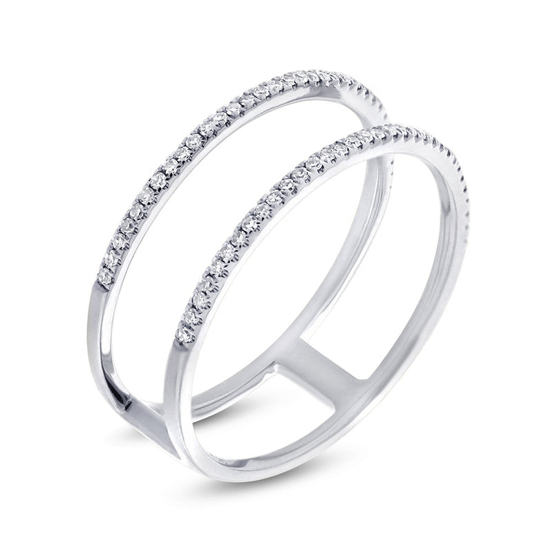2 Row Ring - Pasha Fine Jewelry
