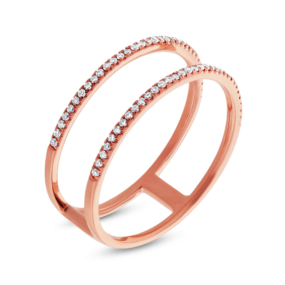 2 Row Ring - Pasha Fine Jewelry