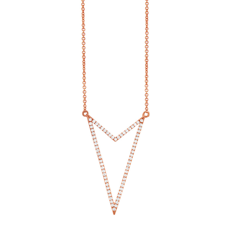 V Necklace - Pasha Fine Jewelry