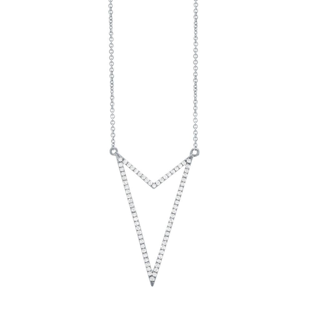 V Necklace - Pasha Fine Jewelry