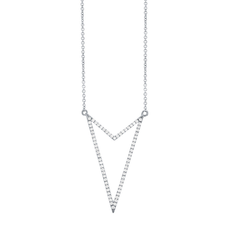 V Necklace - Pasha Fine Jewelry