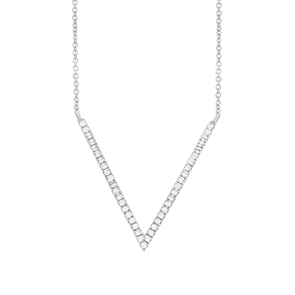 V Necklace - Pasha Fine Jewelry