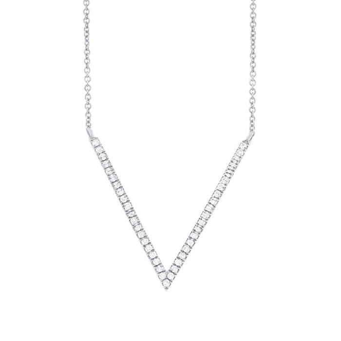 V Necklace - Pasha Fine Jewelry