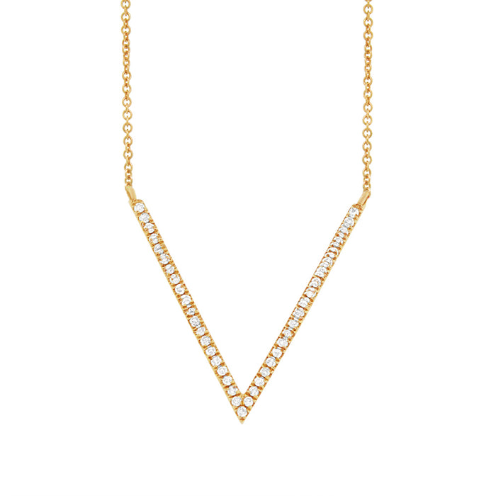 V Necklace - Pasha Fine Jewelry