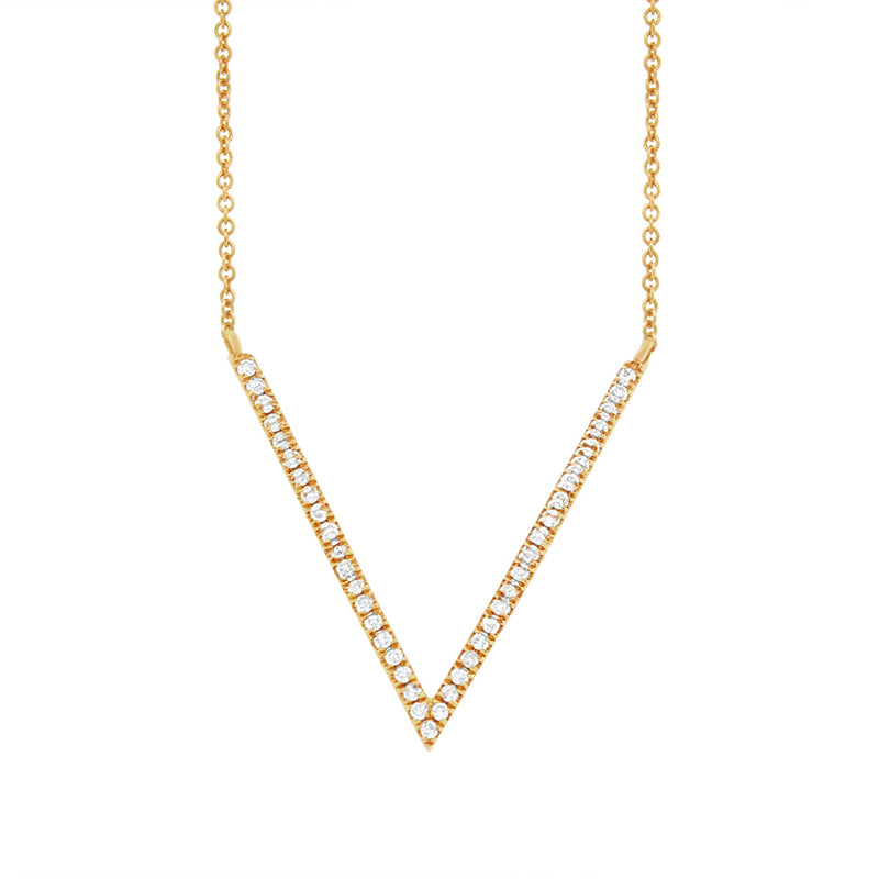 V Necklace - Pasha Fine Jewelry