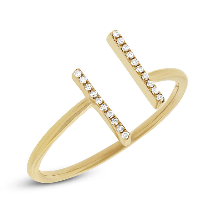 Double Bar Ring - Pasha Fine Jewelry