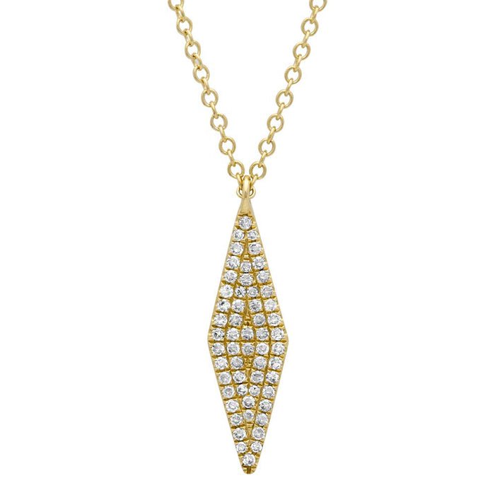 Pave Necklace - Pasha Fine Jewelry