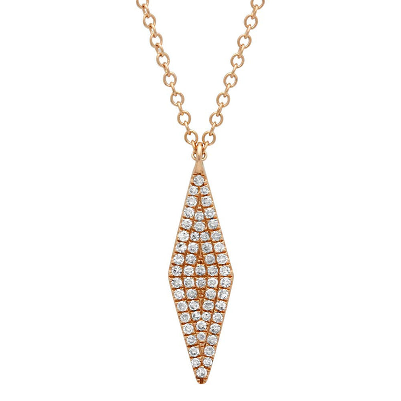 Pave Necklace - Pasha Fine Jewelry