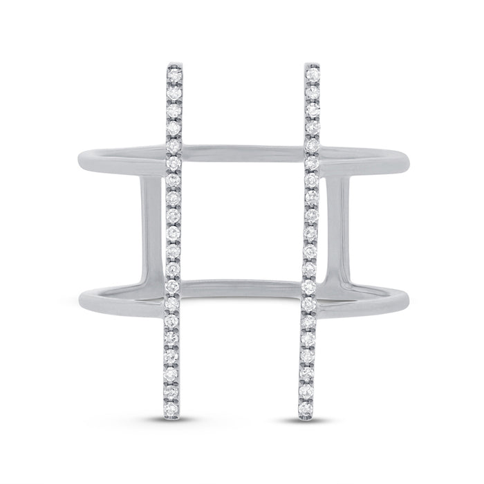Double Bar Ring - Pasha Fine Jewelry