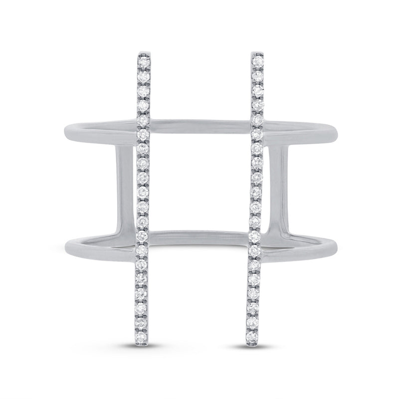 Double Bar Ring - Pasha Fine Jewelry