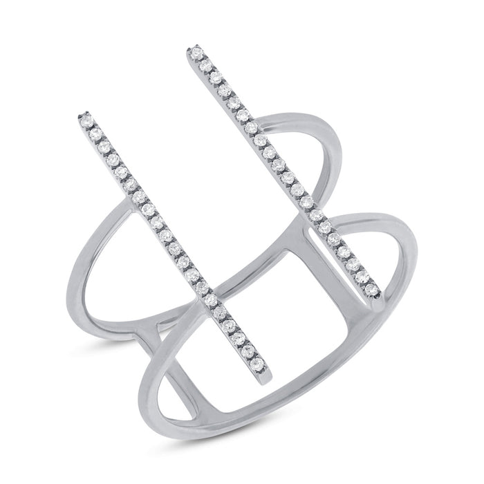 Double Bar Ring - Pasha Fine Jewelry