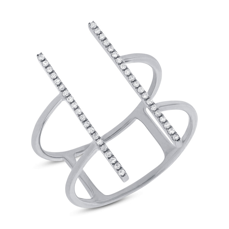 Double Bar Ring - Pasha Fine Jewelry