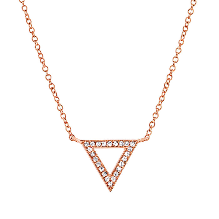 Triangle Necklace - Pasha Fine Jewelry