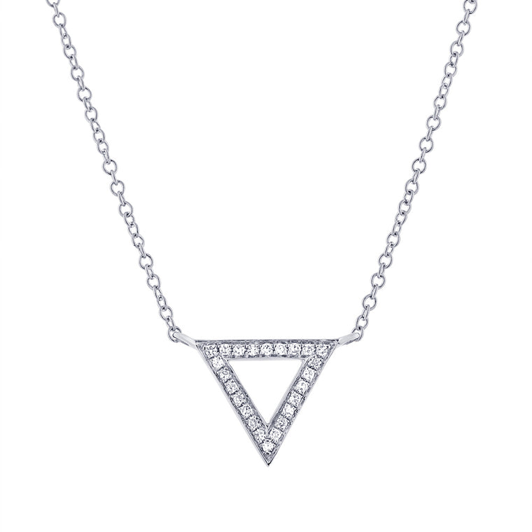 Triangle Necklace - Pasha Fine Jewelry