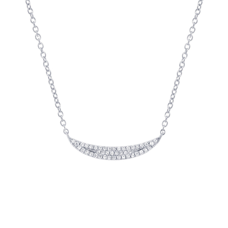 Crescent Moon Necklace - Pasha Fine Jewelry