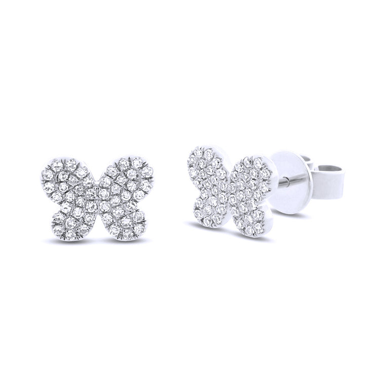 Butterfly Studs - Pasha Fine Jewelry