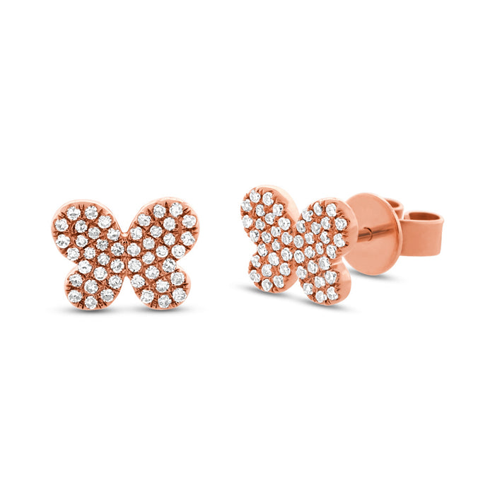 Butterfly Studs - Pasha Fine Jewelry
